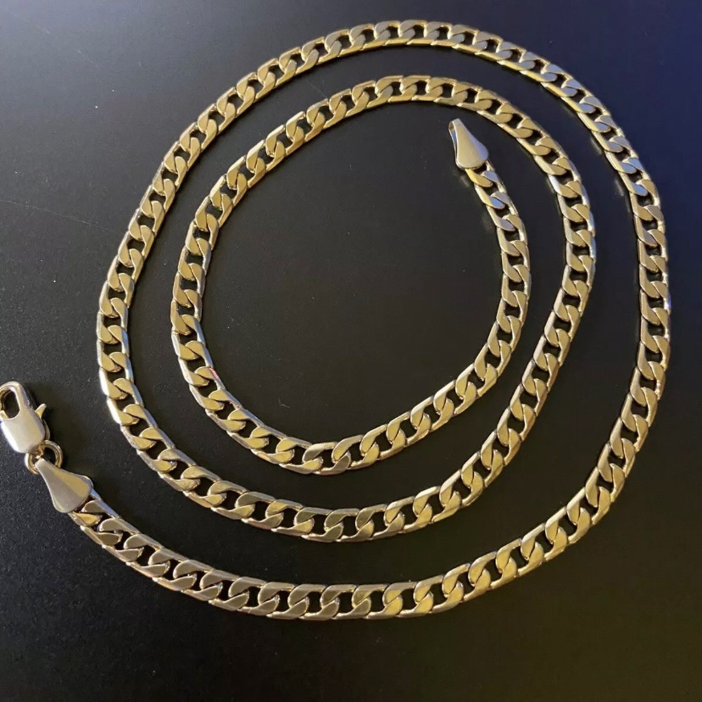 14kt Yellow Gold Cuban Link Necklace